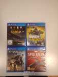 Sprzedam 4 gry na ps4