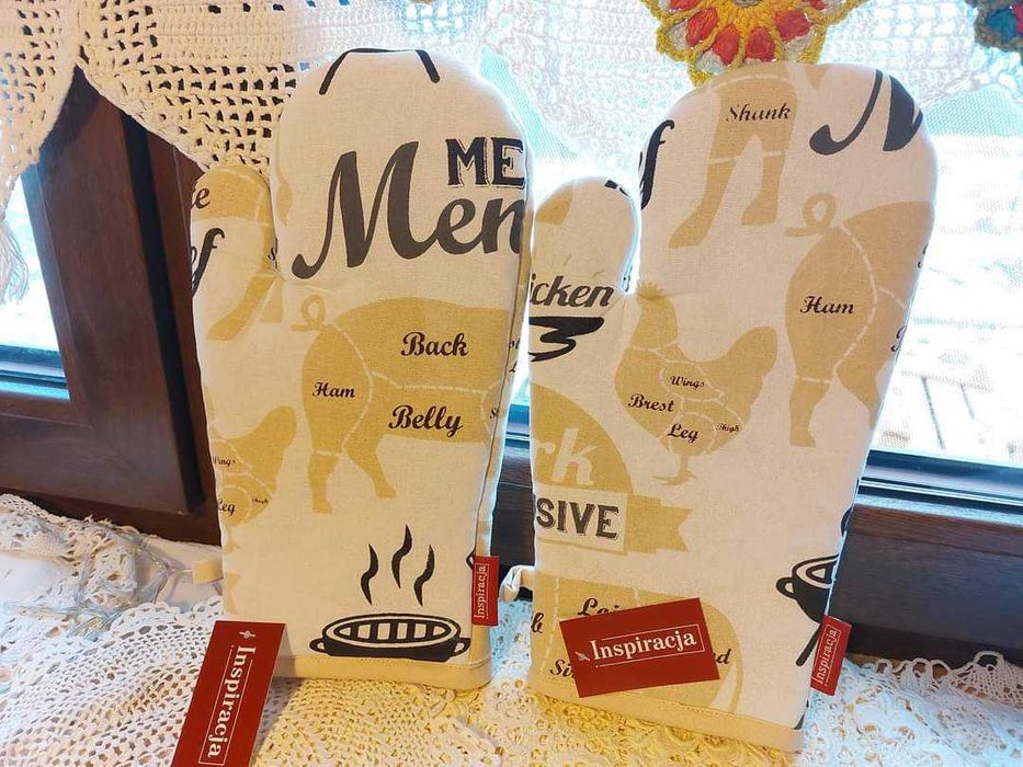 Rękawica kuchenna gruba nowa