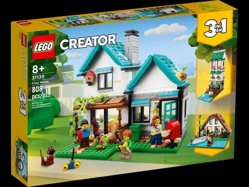 Lego creator przytulny dom 31139