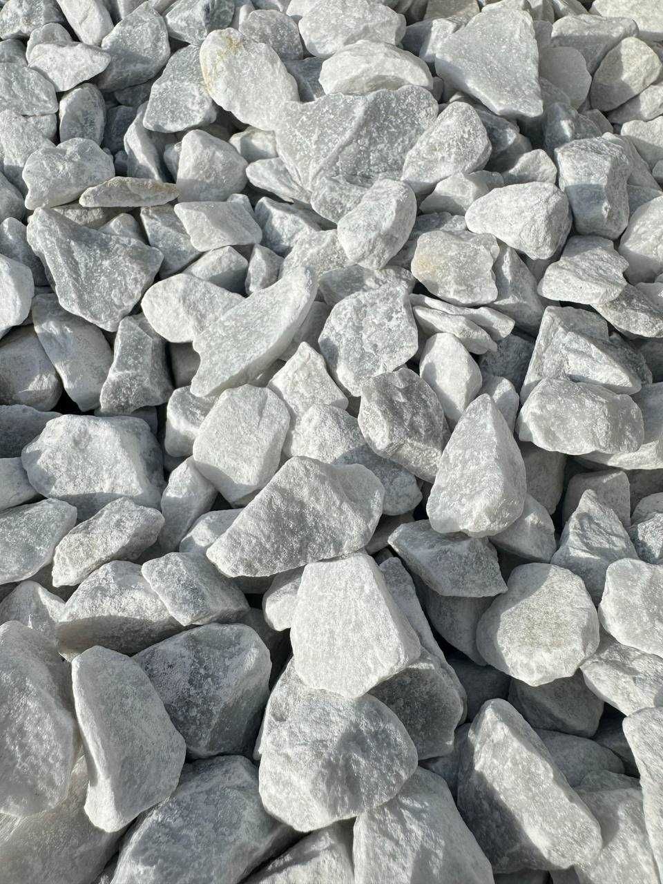 Kamień Ozdobny grys Włoski szaro-biały ogrodowy, akwariowy IMPRESTONE