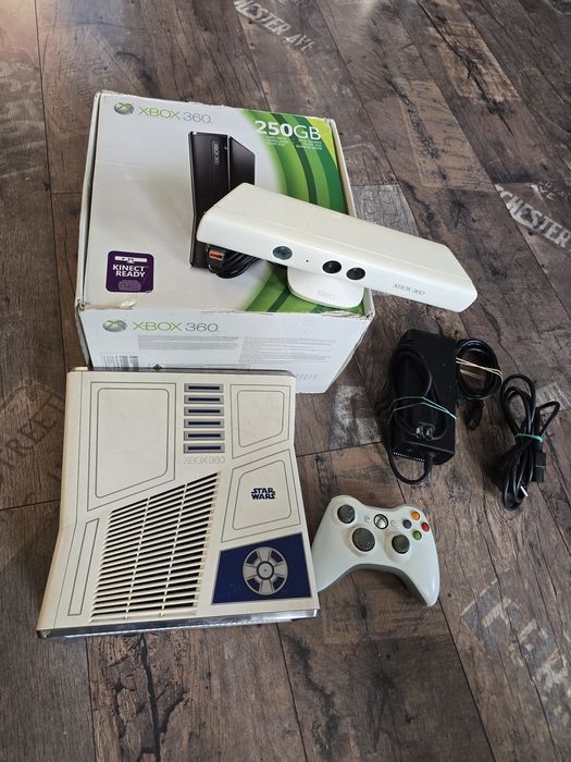 XBOX 360 Star Wars limited Edition kinect gwiezdne wojny komplet x360