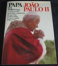 Livro Papa João Paulo II em Portugal