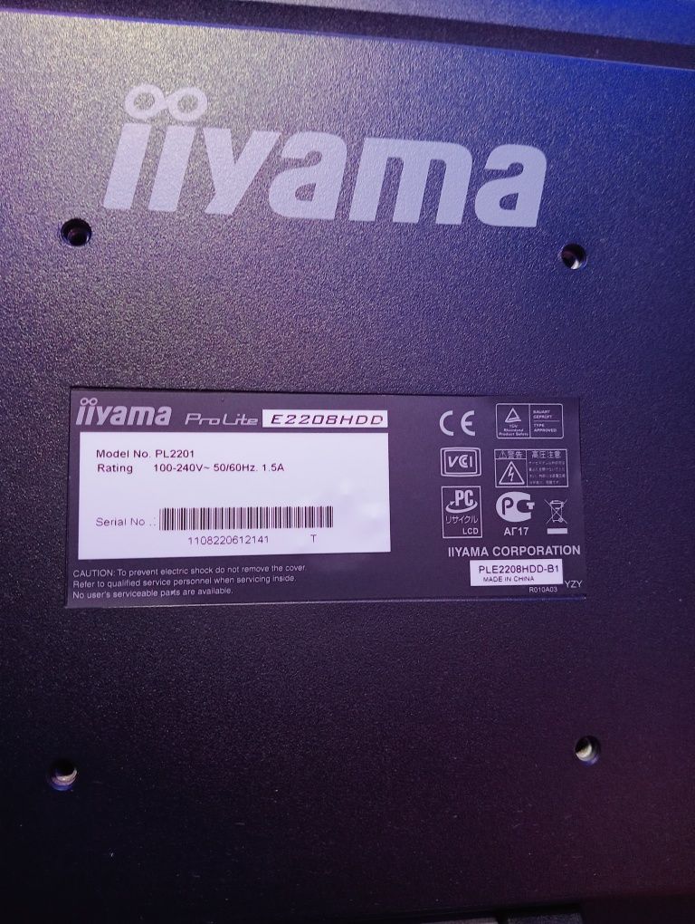 Monitor IIyama 60 Hz