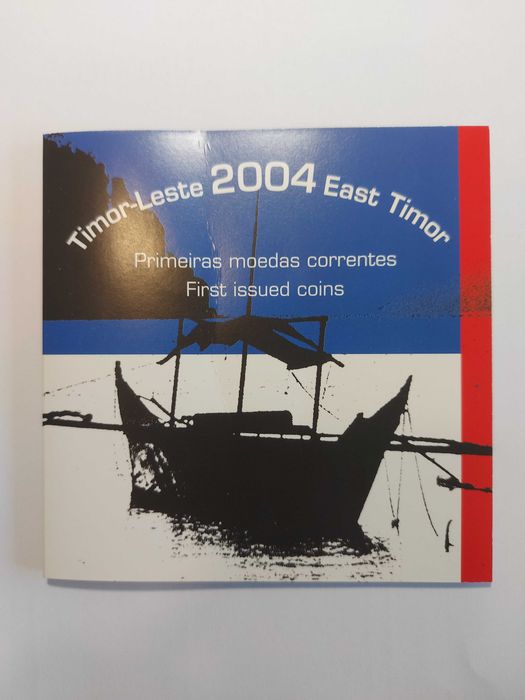 Coleção moedas Timor-Leste 2004 - primeira emissão