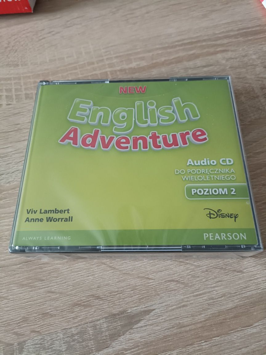 Płyty CD nagrania audio new English Adventure 2