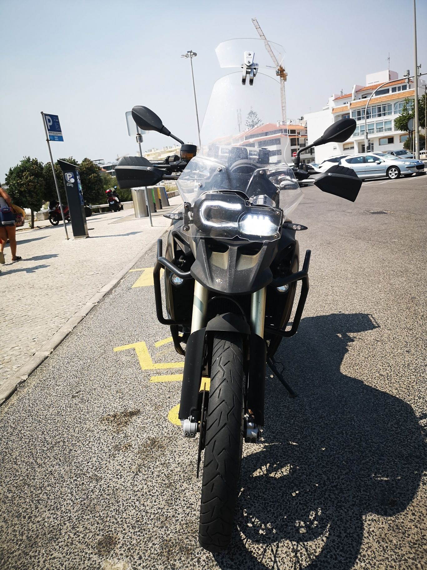 BMW F 800GS verde Kalamata