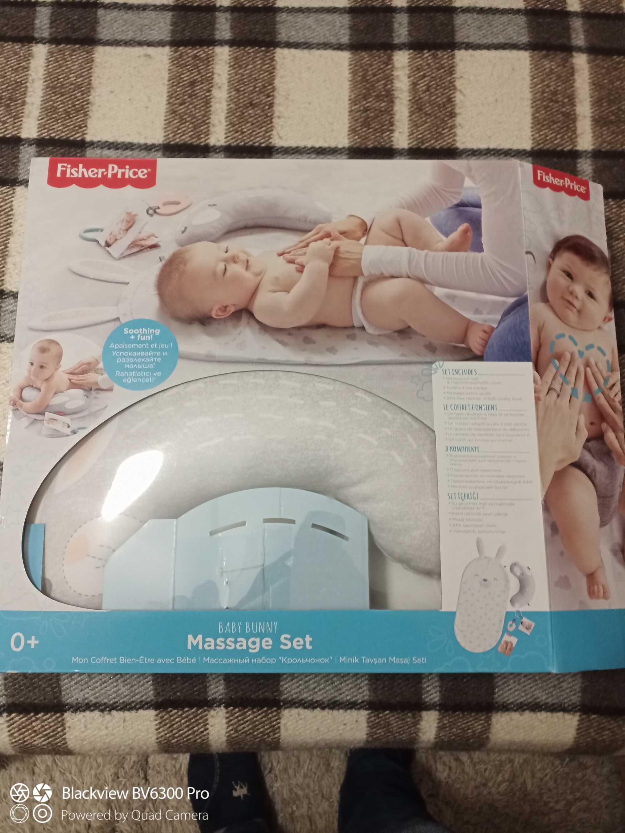 Fisher-Price Almofada De Massagem Do Coelhinho Bebê