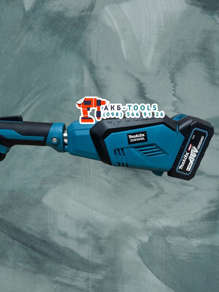 Акумуляторна косарка Makita DUR501BL тример для трави траворіз 36В/8Ач