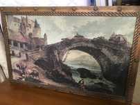 Quadro antigo Hubert Robert