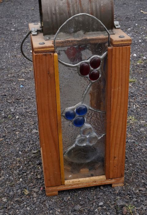 Lampion Latarnia Witrażowa