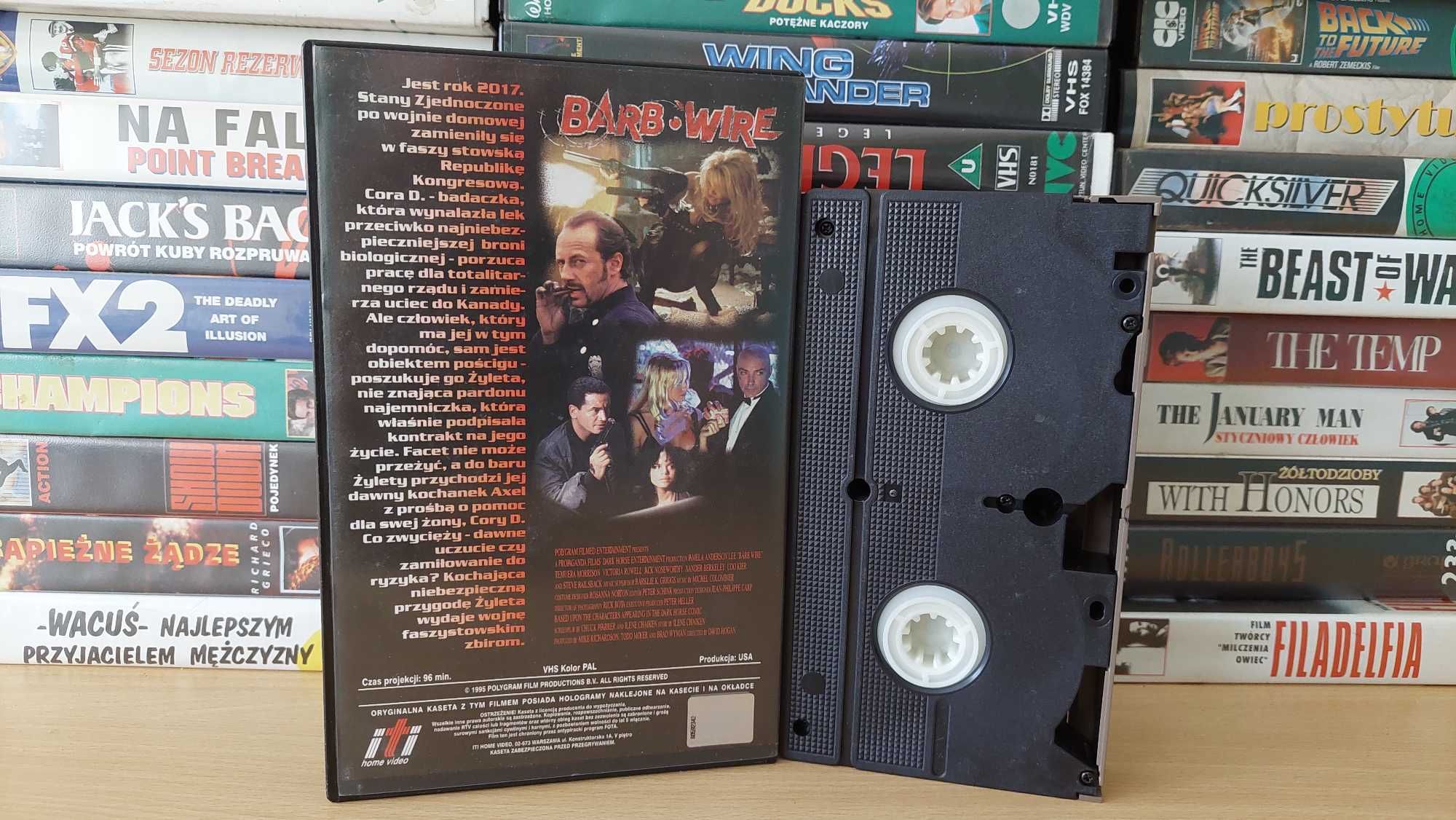 Żyleta - (Barb Wire) - VHS