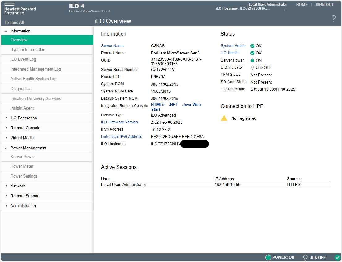 HP microserver Gen8 doskonały pod NAS