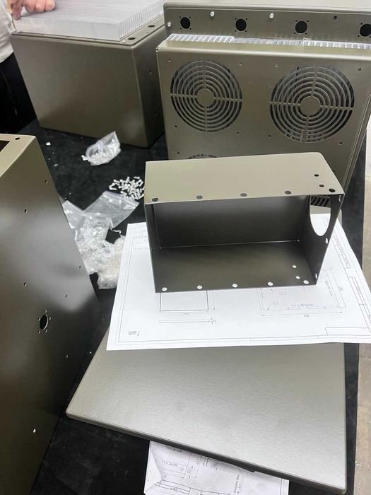 Металлообработка: лазерная резка, гибка сварка на швейцарских станках.