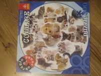 Puzzle okrągłe 300 Psy koty