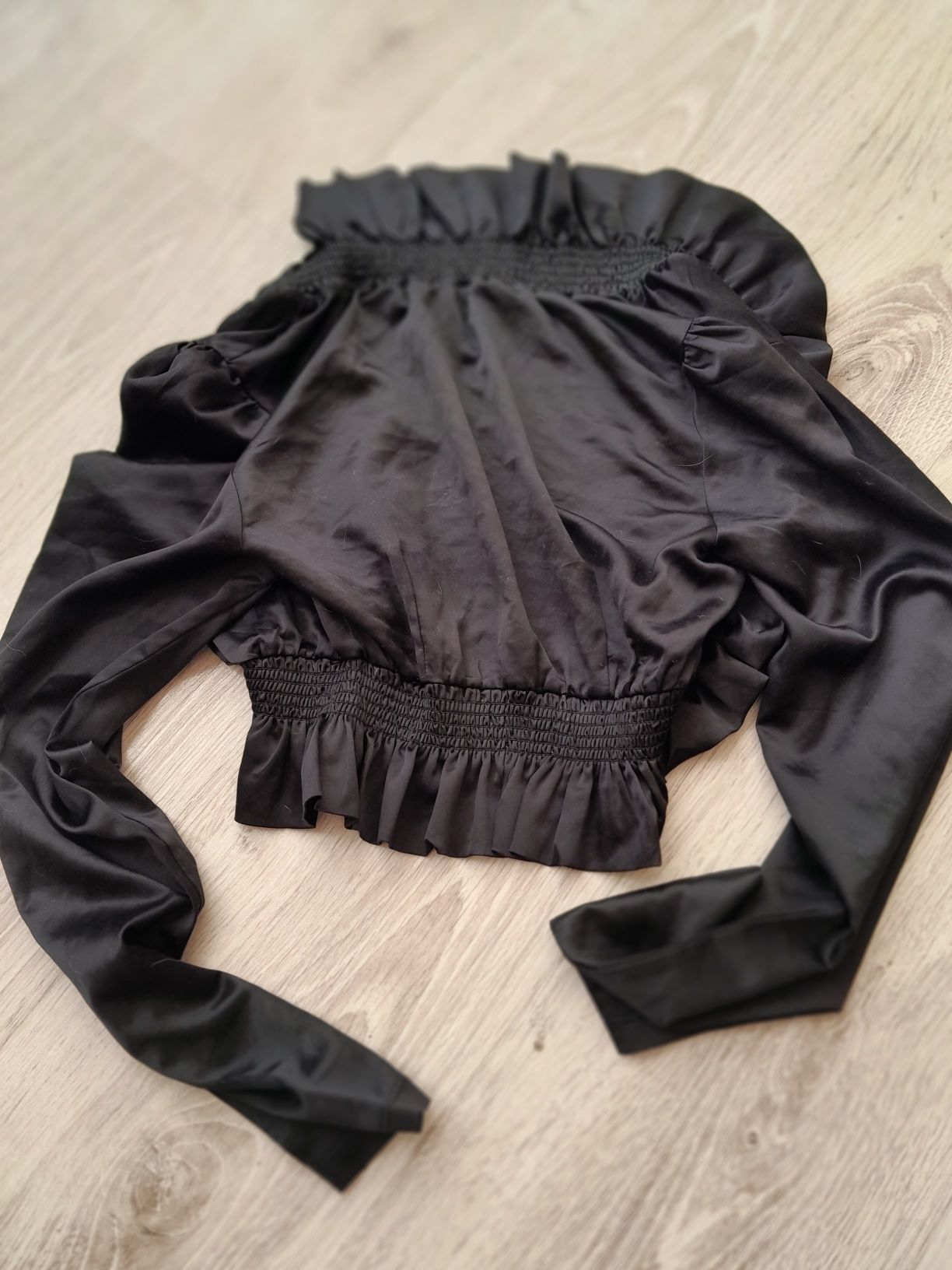 Czarne bolero one size