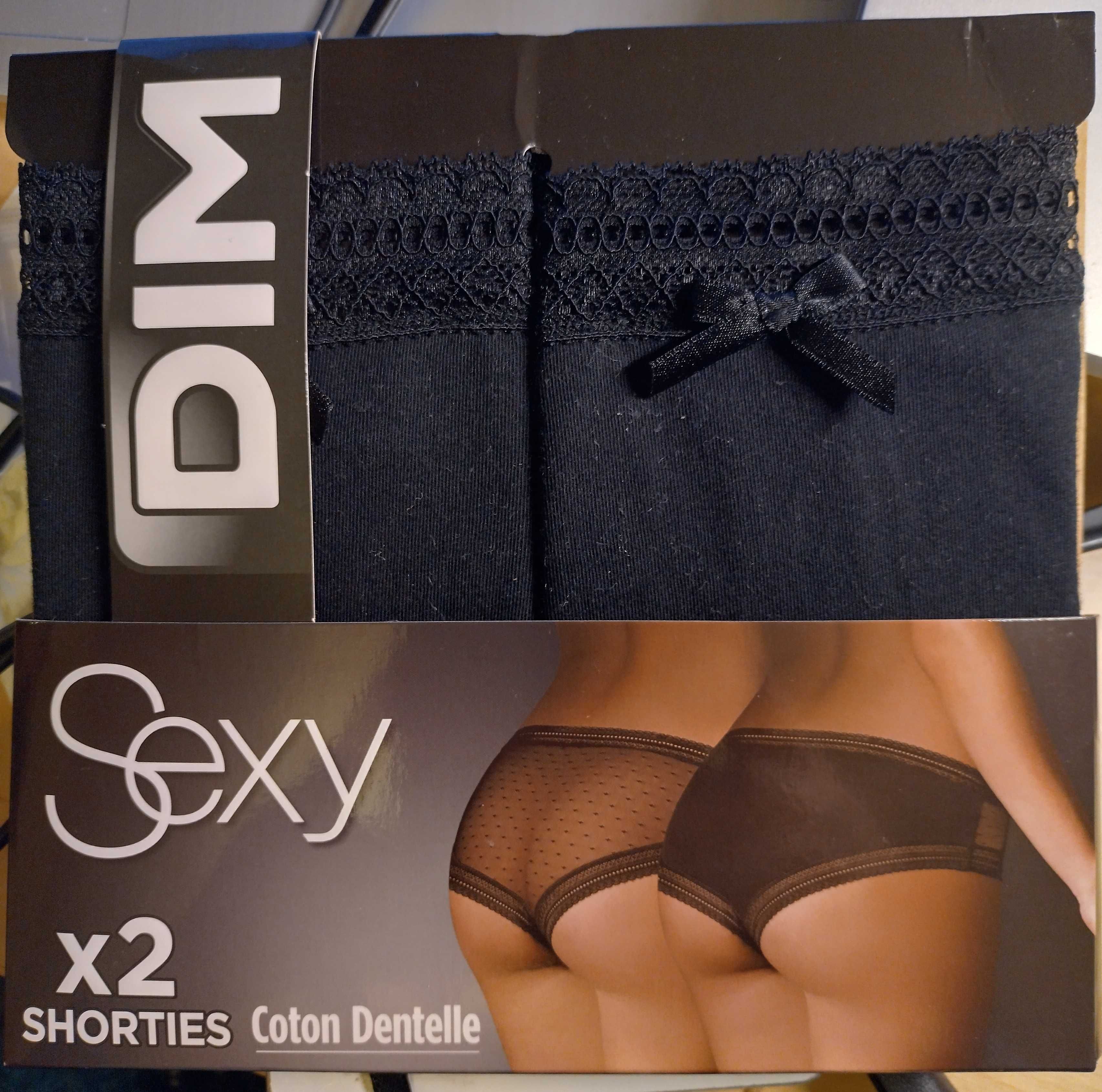 Cuecas Shorties Novos DIM (lote de 2)