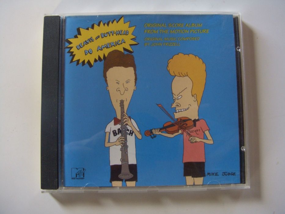 CD vintage do filme Beavis and Butt Head Do America