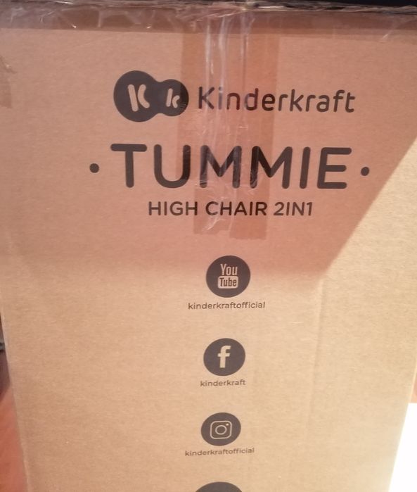 Cadeira de papa 2 em 1 kinderkraft Tummie