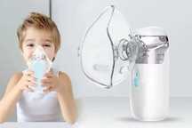 INHALATOR NEBULIZATOR przenośny leczenie astmy i alergii bezprzewodowy