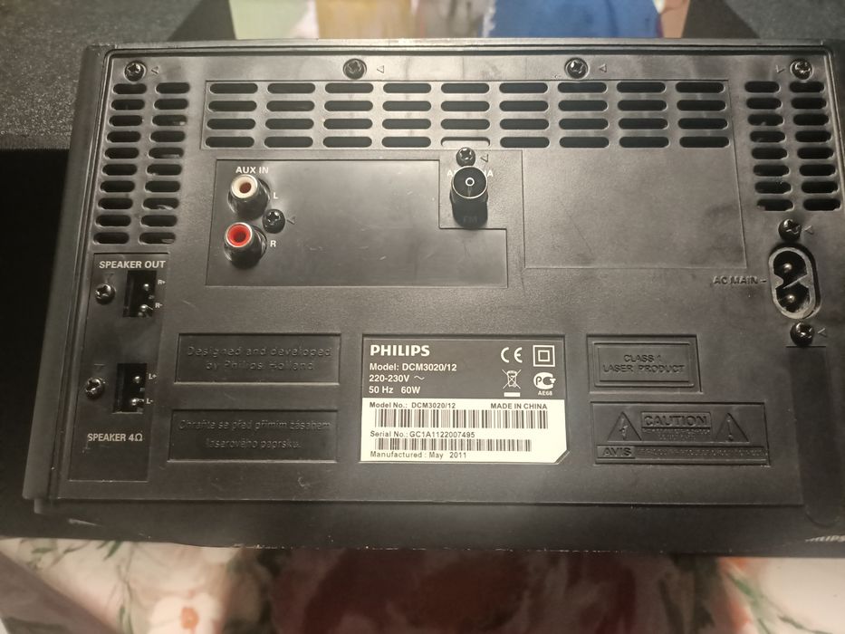 Philips nr DCM3020/12 wieżyczka