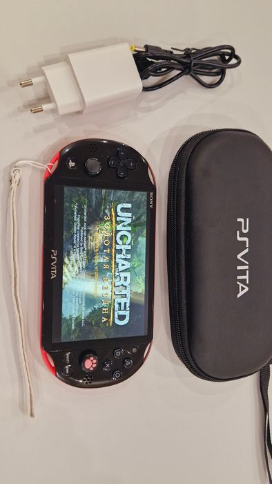 Sony Ps vita Slim 64гиг 75 игр+ чехол!