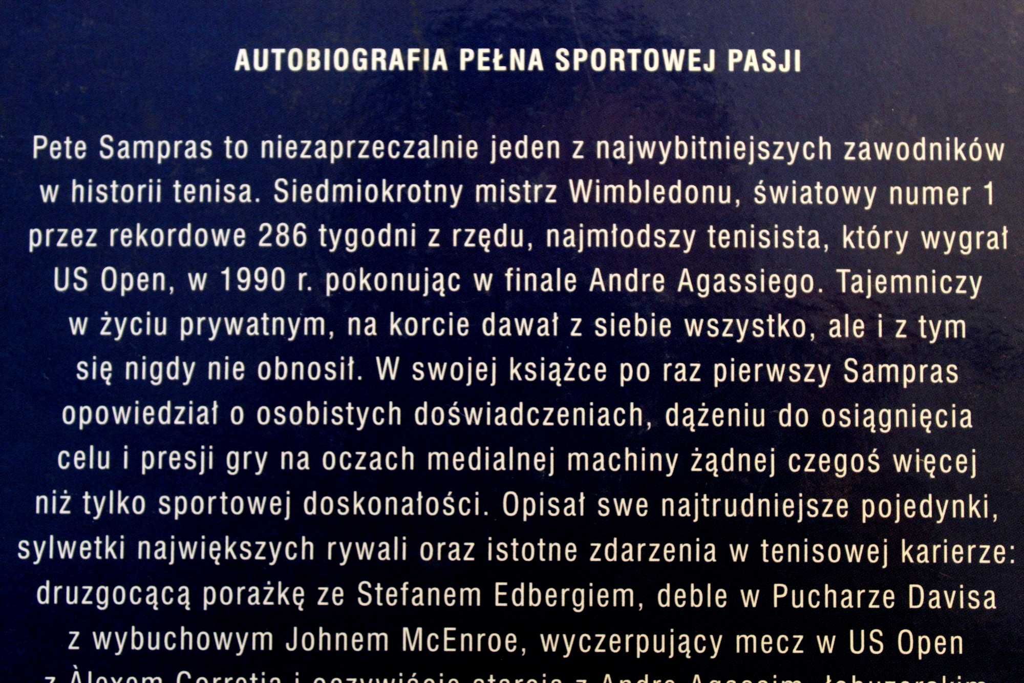 Tenis: Pete Sampras - Umysł mistrza (okładka twarda)