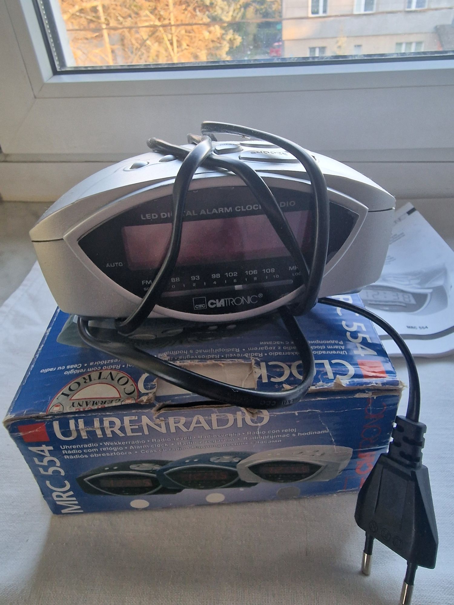 Radiobudzik  nowy