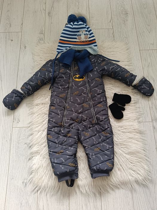 Kombinezon Batman 86 plus komplet ambra i rękawiczki
