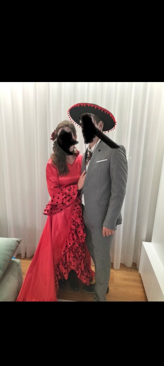 Vestido de Carnaval Espanhola