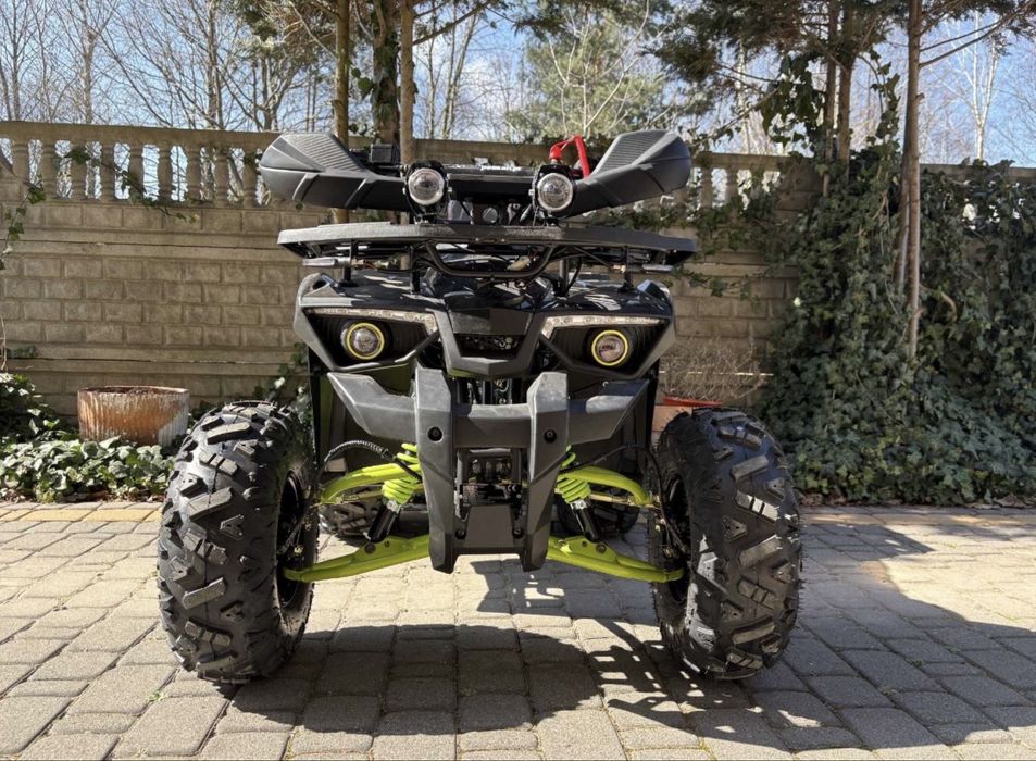 QUAD 150 cc Pelikan Rugby Hamulce Hydrauliczne Ledy Hak Raty Dostawa