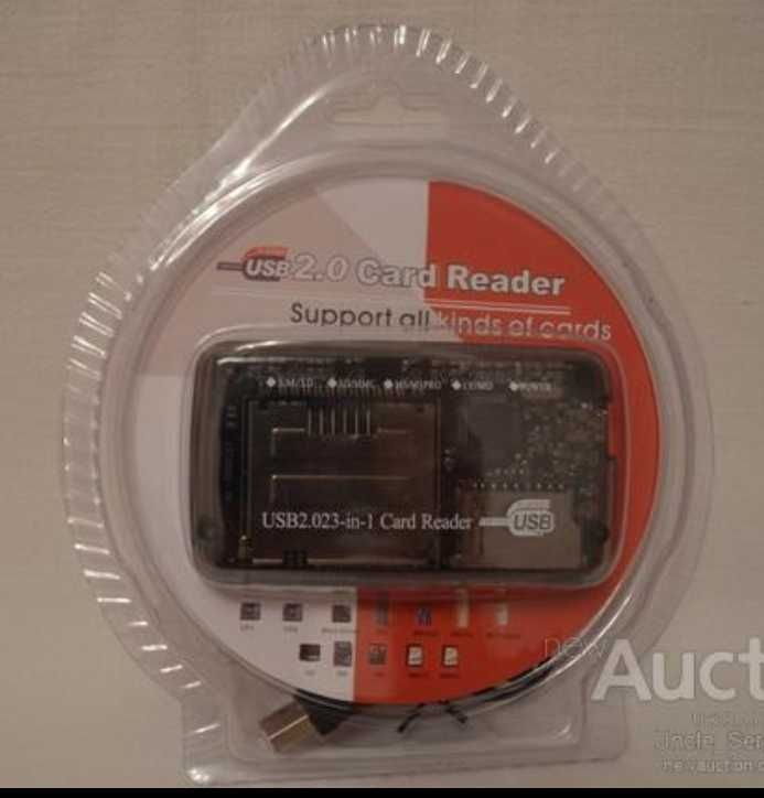 Кардрідер внутрішній 3,5" + зовнішній USB. 1+1. АКЦІЯ! См. Фото
