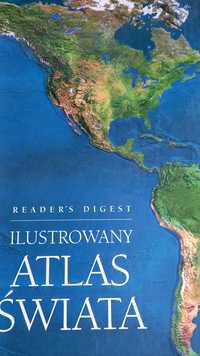Ilustrowany atlas świata Readers Digest.