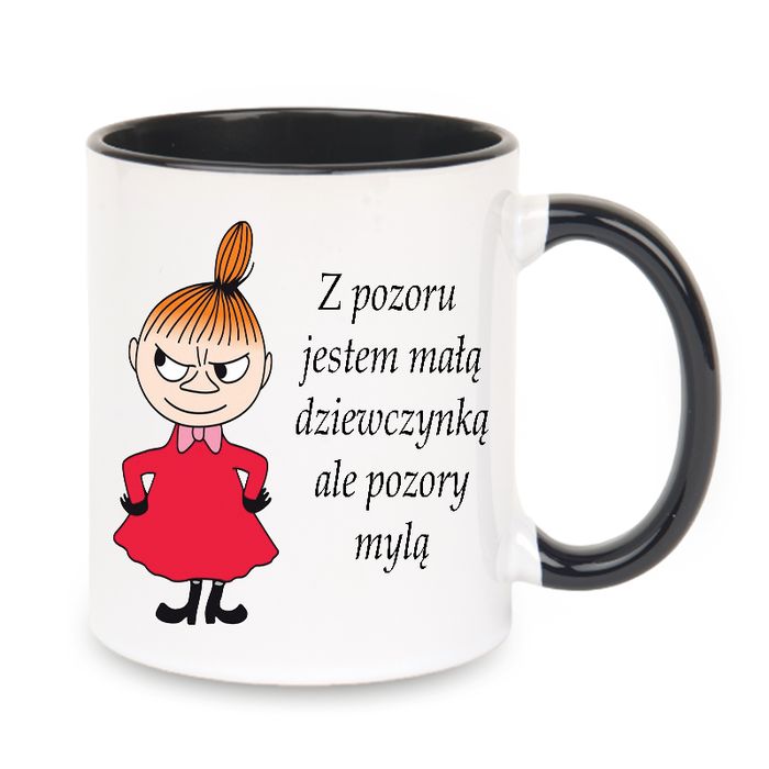 Kubek z nadrukiem Mała Mi, Muminki, Śmieszne, BCC-MI-028