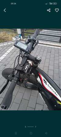 Rower elektryczny FAT Bike.