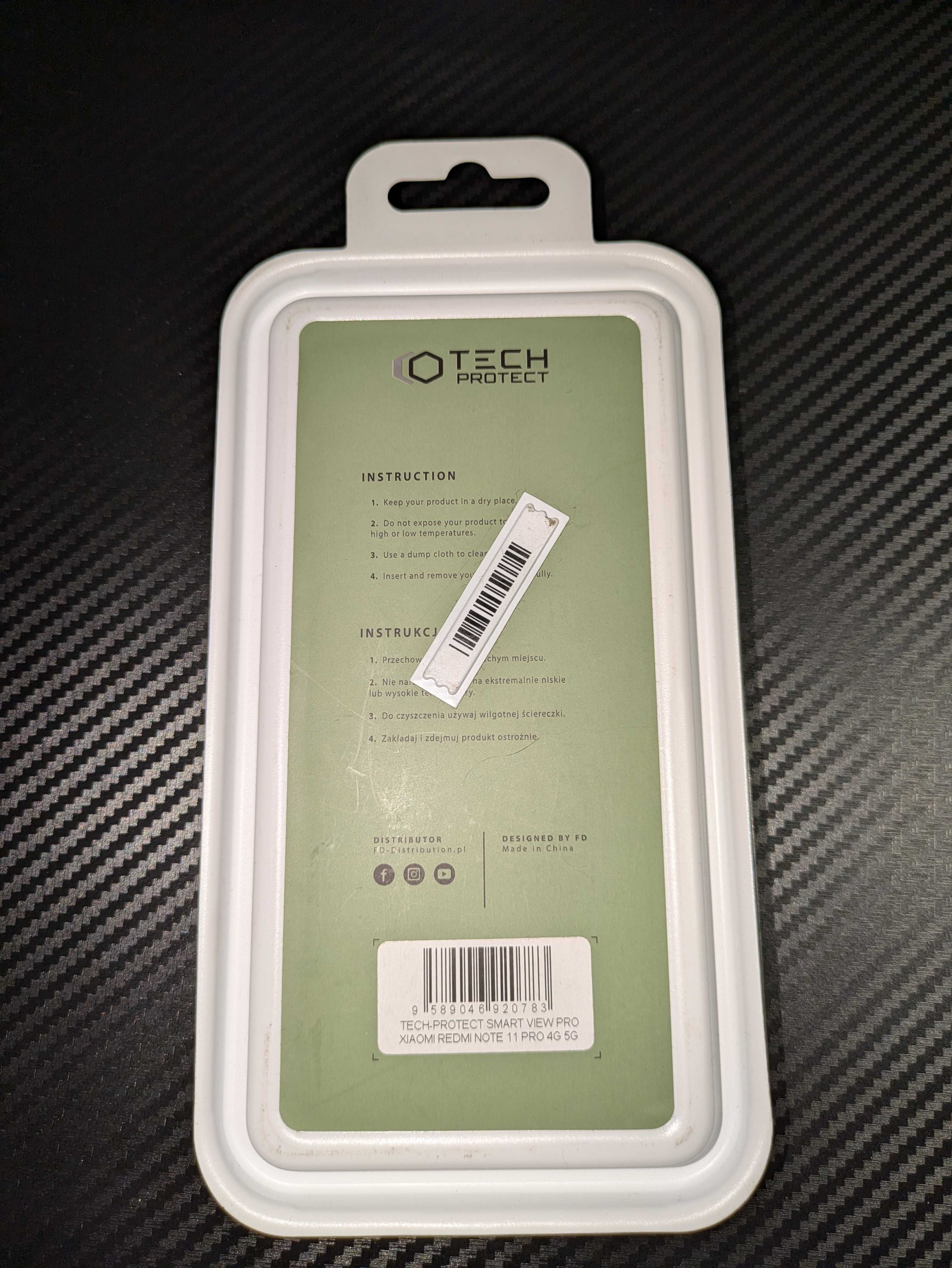 Etui Tech-protect smart view pro xiaomi redmi note 11 4g 5g