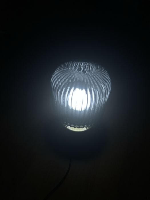 IKEA SOLKLINT Lampa stołowa mosiądz