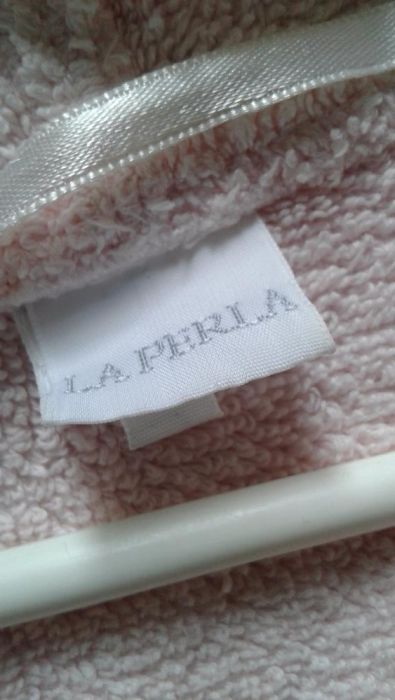 La Perla Италия оригинал теплый махровый банный халат девочке 4А