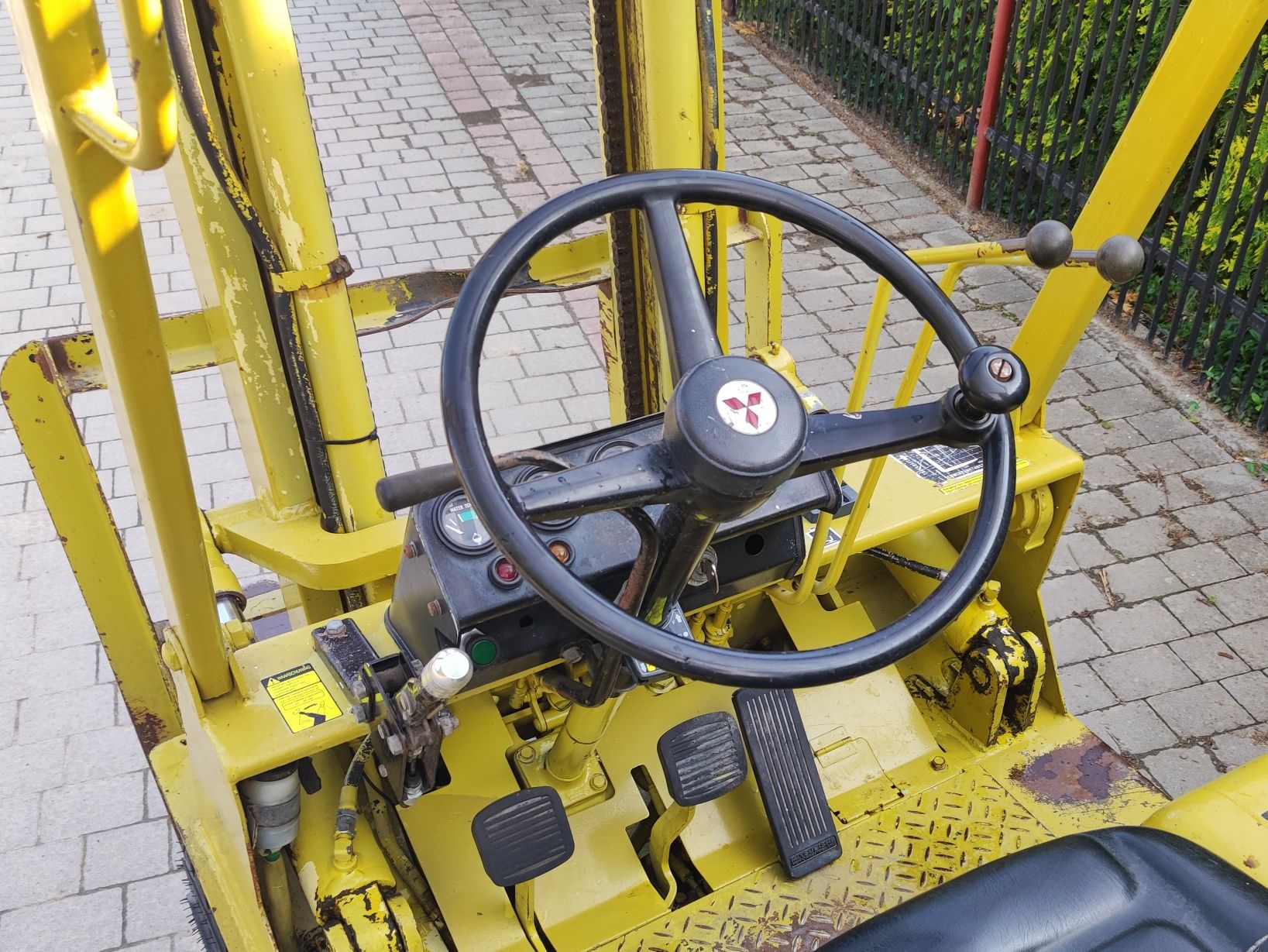 Wózek Widłowy Mitsubishi FG14 LPG Maszt Duplex 3,2m