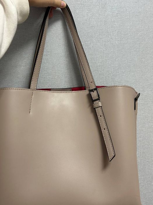 Сумка з натуральної шкіри, з італії