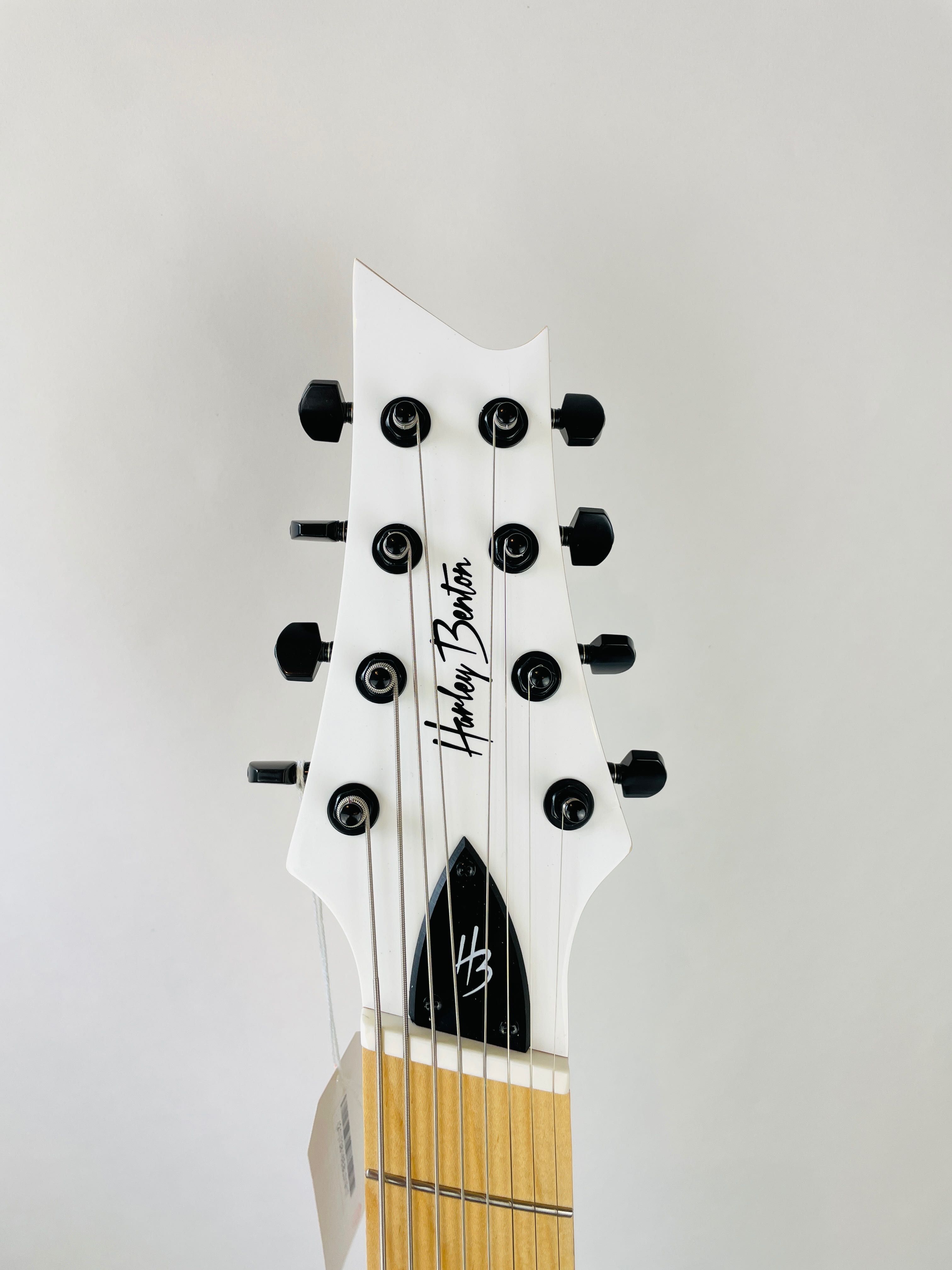 Harley Benton R-458MN WH MultiScale - 8 strunowa gitara elektryczna
