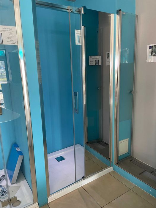 Radaway Espera DWJ Mirror Drzwi przesuwne wnękowe 100x200cm prawe Expo