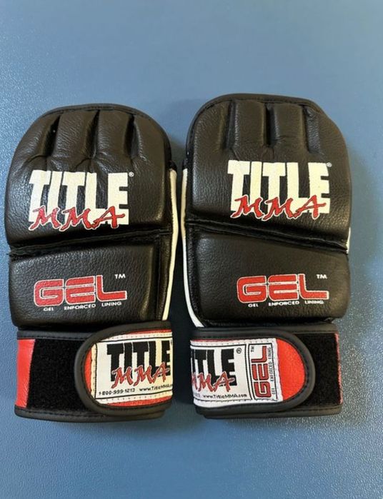 Боксерські рукавички Everlast 16, Title Platinum, MMA