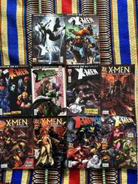 Conjunto de 10 comics Marvel