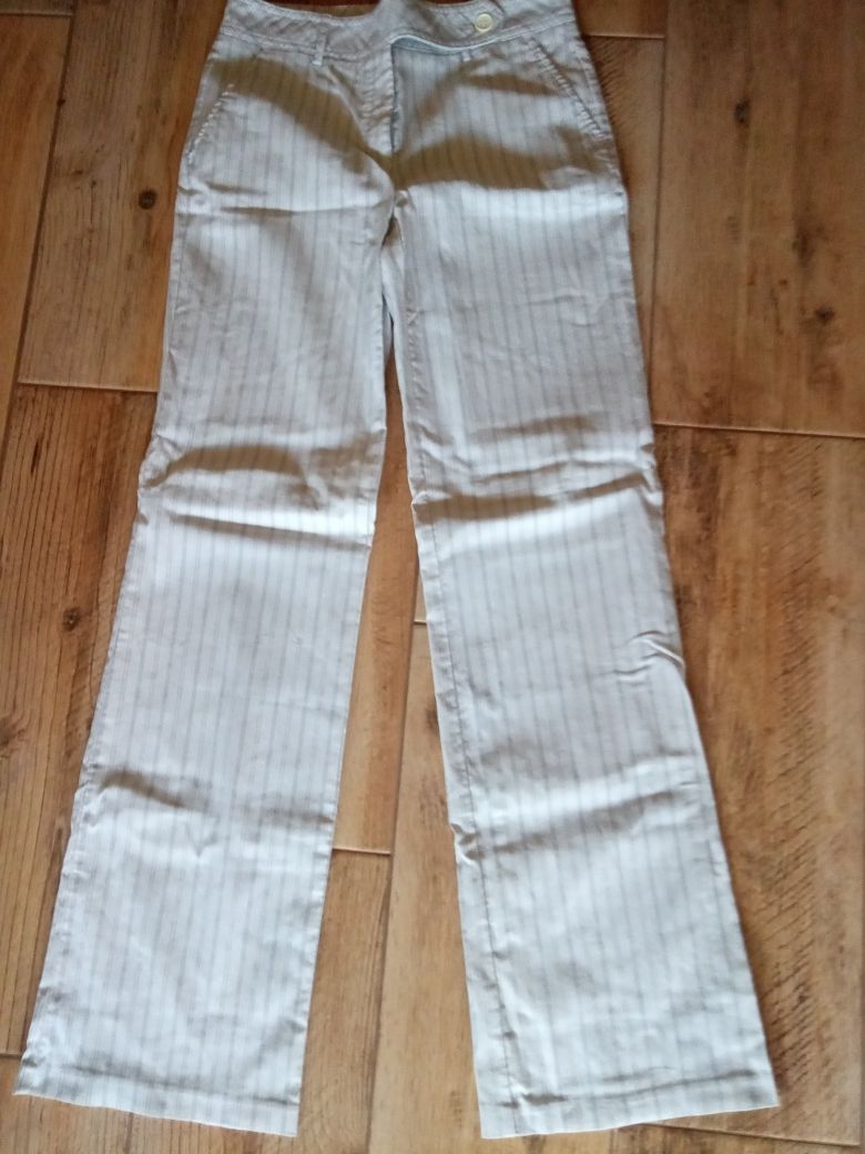 Spodnie damskie białe Lindex 36