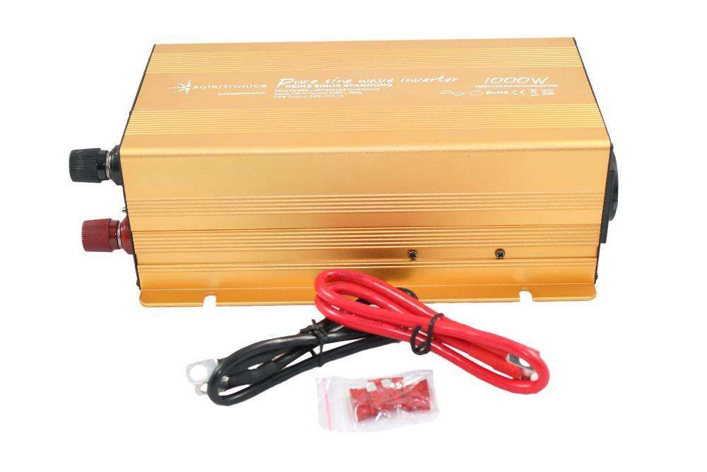 Inversor de 600W 1000W 1500W 2000W de Onda Pura 12V ou 24V