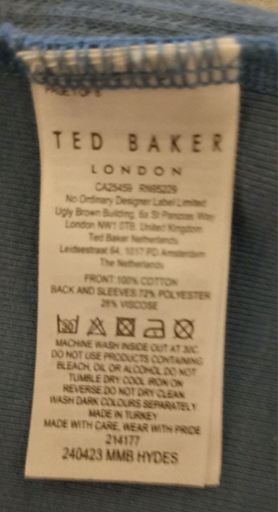 Bluza męska Ted Baker London rozmiar S