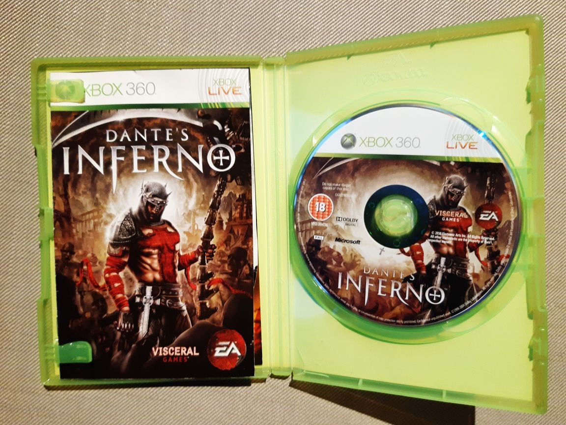 Gra Dante's Inferno na konsolę xbox 360