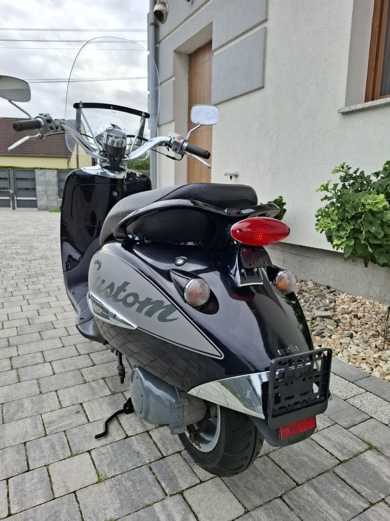 Skuter Aprilia Mojito custom Retro 2t nie vespa piaggio  Transport