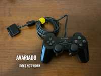 Comando Playstation 2 avariado