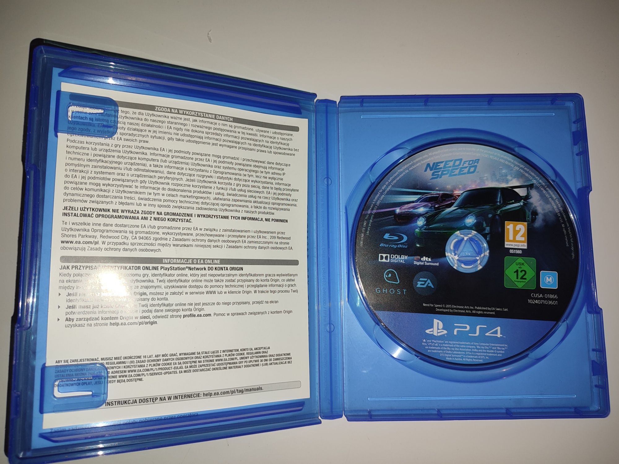 Gra Ps4 Need for speed PL gry PlayStation 4 Sniper UFC GTA V Crash
